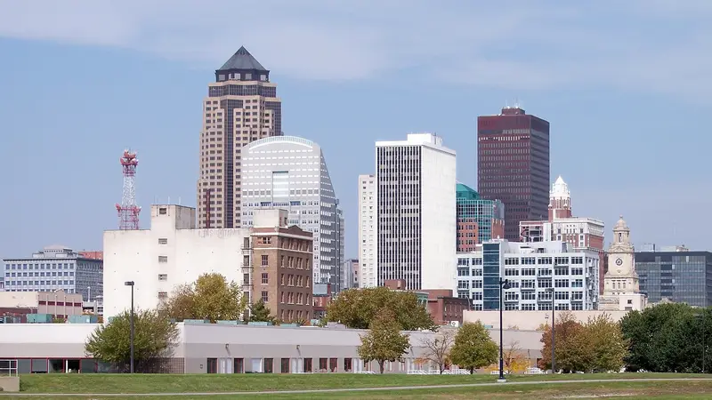 Des Moines skyline