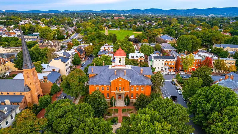 Frederick City Hall Aerial
