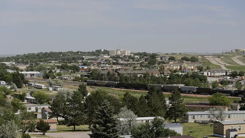 Gillette, Wyoming seen from Overlook Park