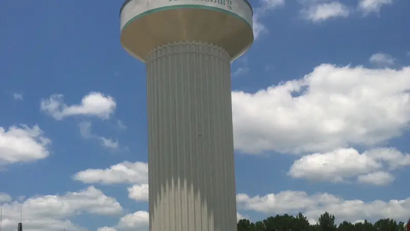 Hattiesburg water tower Turtle Creek