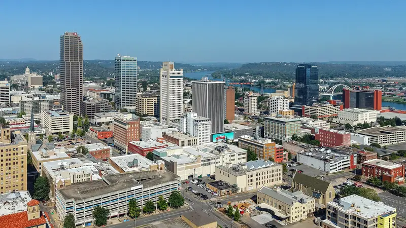 Little Rock, Arkansas skyline