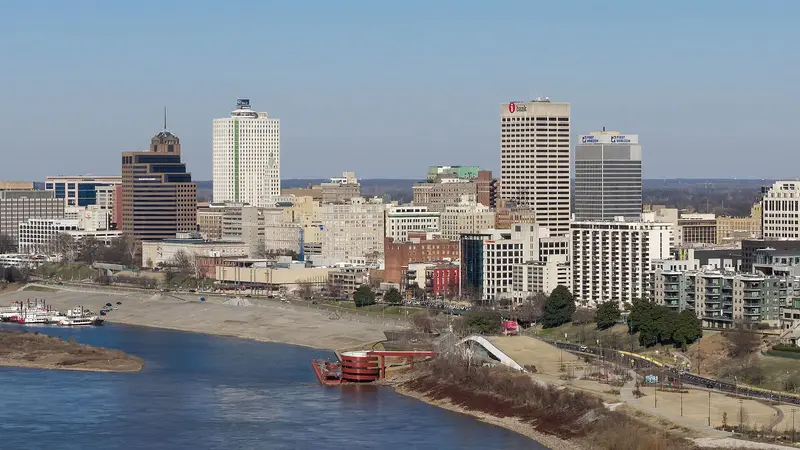 Skyline of Memphis, TN