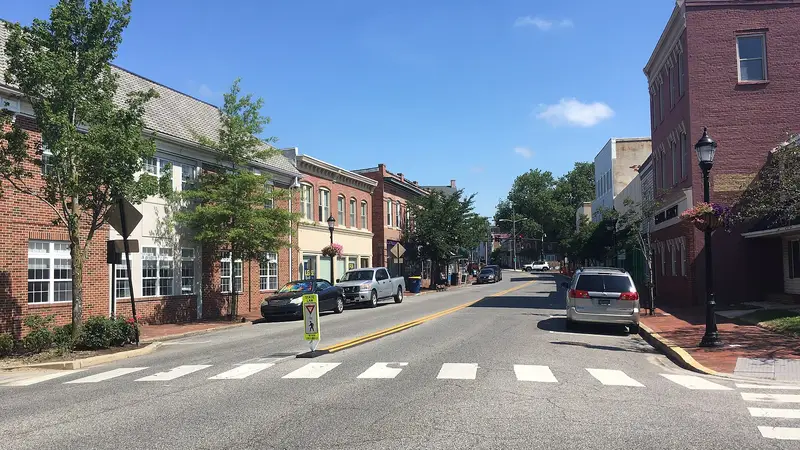 Walnut Street NB at Park Avenue Milford DE