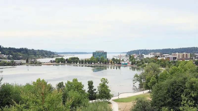 Capitol Lake, Olympia, Washington, July 20, 2025 (cropped)