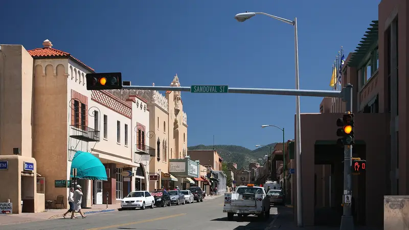 Santa Fe downtown