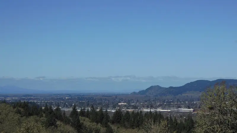 Eugene and Springfield from Mount Pisgah