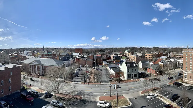 Winchester, Virginia - view from George Washington Autopark - 1