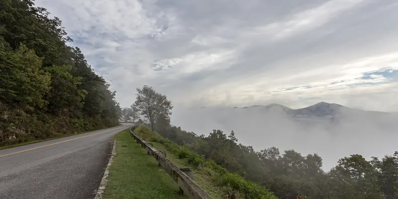 Blue Ridge Parkway clouds VA1