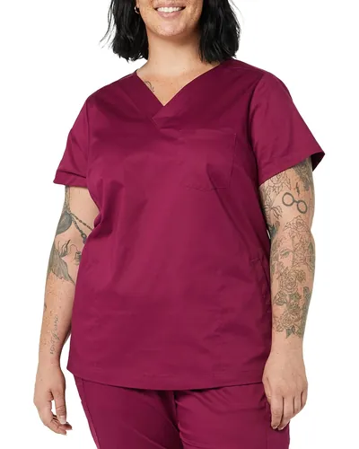Amazon Essentials Women's Classic Fit V-Neck Top + Quick-Dry Stretch Pant